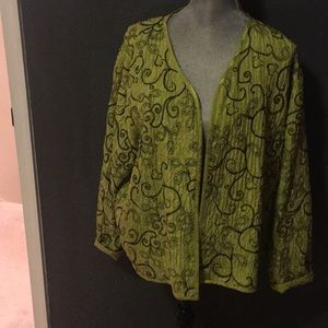 Chico’s Jacket 100% silk